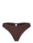 Brief Brazilian Naomi Lurex Swimwear Bikinis Bikini Bottoms Bikini Bri...