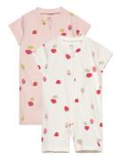 Pyjamas Romper 2 Pack Aop Pyjama Sie Jumpsuit Haalari Multi/patterned ...