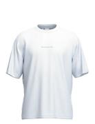 Slhlooseoscar Graphic Ss O-Neck Tee Tops T-shirts Short-sleeved White ...