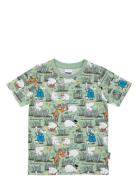 Insekter T-Shirt Tops T-shirts Short-sleeved Green MUMIN
