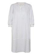 Dress From Freequent In A Lightly Embossed Material With Stripes. The ...