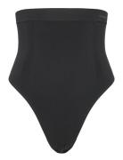Extra Firm Seamless Thong Stringit Alusvaatteet Black Calvin Klein