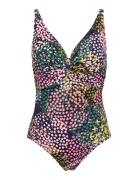 Nura Swimsuit Gold Uimapuku Uima-asut Pink Missya