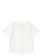 Butt D Cotton T-Shirt Tops T-shirts Short-sleeved White Mango