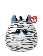 Xander - Zebra Squish 25Cm Toys Soft Toys Stuffed Animals Grey TY