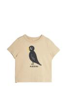 Blackbird Sp Ss Tee Tops T-shirts Short-sleeved Beige Mini Rodini