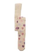 Fine-Knit Tights Sukkahousut Beige Lindex