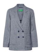 Jacket Blazers Double Breasted Blazers Blue United Colors Of Benetton