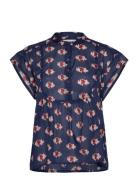 Mollyll Top Ss Tops T-shirts & Tops Short-sleeved Multi/patterned Loll...