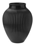 Knabstrup Vase, Riller Home Decoration Vases Big Vases Black Knabstrup...