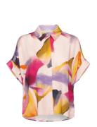 Nubotanica Shirt Tops Shirts Short-sleeved Multi/patterned Nümph