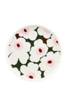 Unikko Plate 25 Cm Home Tableware Plates Small Plates Green Marimekko ...