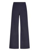 C_Tahil 1-D Bottoms Trousers Straight Leg Navy BOSS