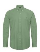 50/1 Bistrch Poplin-Lsl-Sps Tops Shirts Casual Green Polo Ralph Lauren