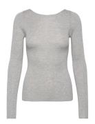 Kathrin Tops T-shirts & Tops Long-sleeved Grey Tiger Of Sweden