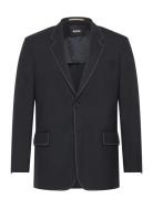 C-Cris-Cs-253 Suits & Blazers Blazers Single Breasted Blazers Black BO...