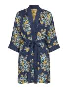 Majosslyna Tops Blouses Long-sleeved Navy Masai