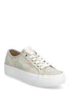 Vulc Flatf Jacquard Aop Matalavartiset Sneakerit Tennarit Grey Calvin ...