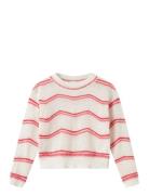 Nkfkarima Ls Knit Tops Knitwear Pullovers White Name It