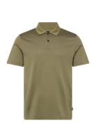 C-Parlay 212 Tops Polos Short-sleeved Yellow BOSS