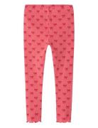 Nmfkarinna Xsl Legging Bottoms Leggings Pink Name It