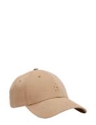 Th Elevated Chic Cap Accessories Headwear Caps Beige Tommy Hilfiger