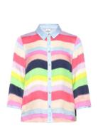 Nubardotta Shirt Tops Shirts Short-sleeved Multi/patterned Nümph