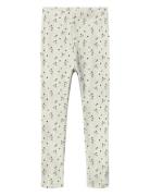 Nmflavo Elf Slim Legging Lil Bottoms Leggings White Lil'Atelier