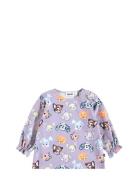 Elina Tops T-shirts Long-sleeved T-shirts Purple Molo