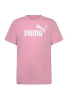Ess No. 1 Logo Tee G Tops T-shirts Short-sleeved Pink PUMA
