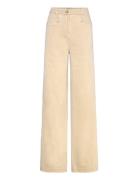 C_Tmarlina-D Bottoms Jeans Wide Cream BOSS