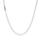 E-Smallpearl-Nec Kaulakoru Korut Silver HUGO