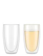 Pavina Home Tableware Glass Drinking Glass Cream Bodum