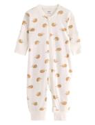 Pyjamas Pyjama Sie Jumpsuit Haalari Cream Lindex