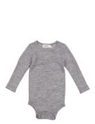 Benedikte Bodies Long-sleeved Grey MarMar Copenhagen