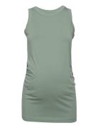 Maternity Tank Top Tops T-shirts & Tops Sleeveless Green GAP