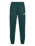 Ess No. 1 Logo Sweatpants Fl B Bottoms Sweatpants Green PUMA