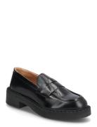 Nayeli Patent Loaferit Matalat Kengät Black Pavement