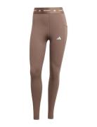 Tf Stash 1/1 L Sport Running-training Tights Brown Adidas Performance