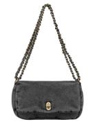 Washed Denima Hollis Bag Bags Top Handle Bags Grey Becksöndergaard