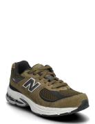New Balance 2002 Kids Lace Sport Sneakers Low-top Sneakers Brown New B...