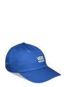 Court Side Curved Bill Jockey Sport Headwear Caps Blue VANS