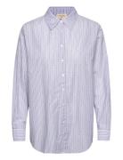 Shirt From Freequent In A Soft, Striped Material Embellished With Smal...