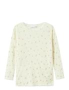 Nmfwang Wool Needle Ls Top Noos Tops T-shirts Long-sleeved T-shirts Cr...