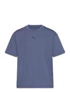 Tad Ess Tee G Sport T-shirts Short-sleeved Blue PUMA