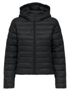 Onltahia Lw Quilted Hood Jkt Noos Otw Tikkitakki Black ONLY