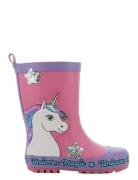 Unicorn Rainboots Kumisaappaat Pink Einhorn