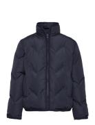 Quilted Coat Toppatakki Navy Mango