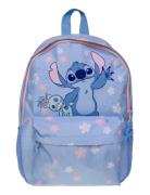 Stitch, Rygsæk H38 X B28 X D13 Cm Accessories Bags Backpacks Blue Lilo...