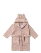 Lily Bathrobe Aamutakki Kylpytakki Pink Liewood
